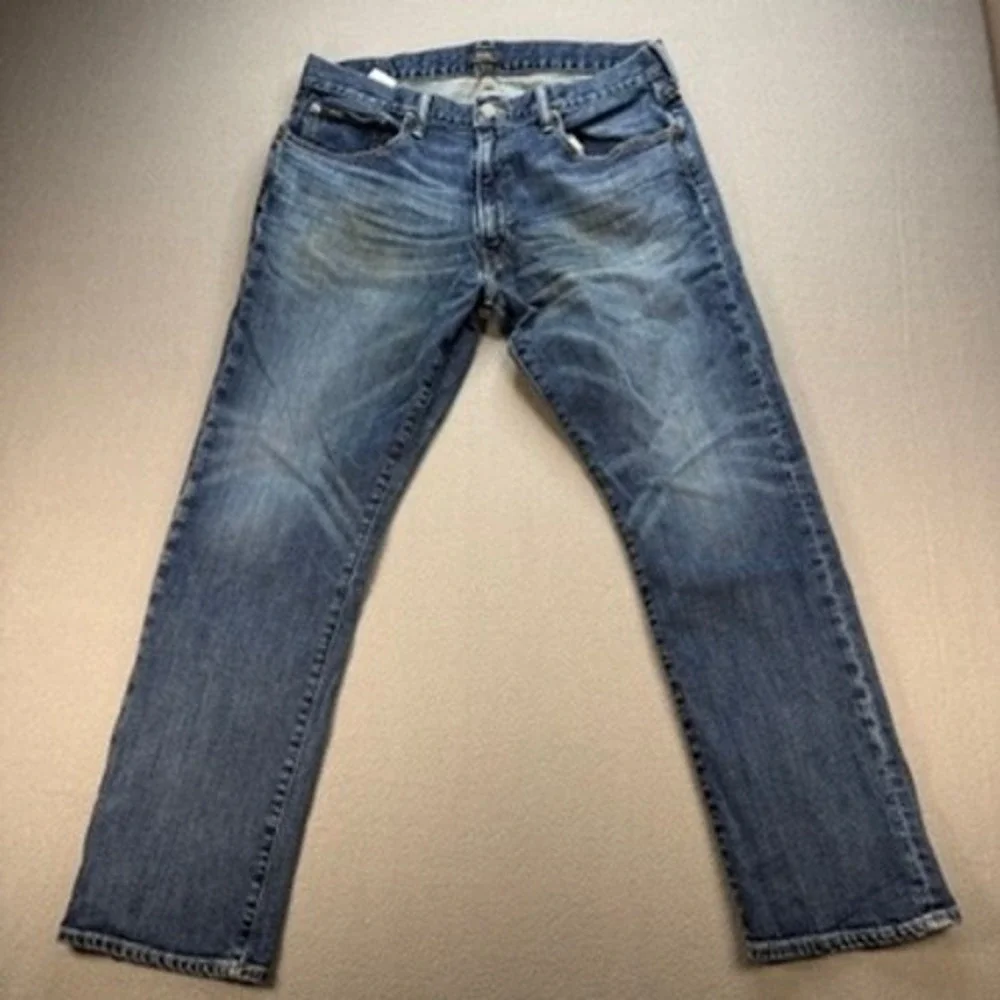 Polo Ralph Lauren Jeans Hampton Relaxed Straight 34x30 (FIT34x29) Selvedge Denim